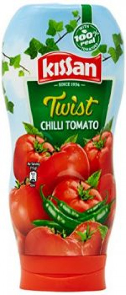 Kissan Twist Chilli Tomato Ketchup, 465g