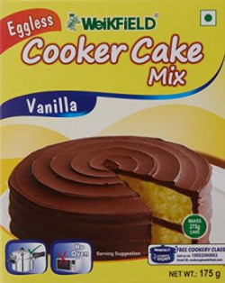 Weikfield Cooker Cake Mix, Vanilla, 195g