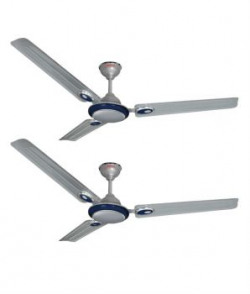 Activa 48 Galaxy-1 Ceiling Fan Silver Blue Pack Of 2