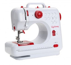 Lifelong SM21 10 Stitch 7-Watt Sewing Machine with foot pedal and light