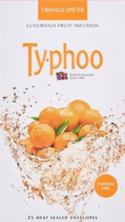 Typhoo Orange Spicer Fruit Infusion Tea, 25 Tea Bags