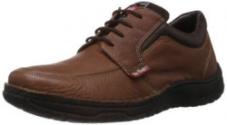 Lee Cooper Men's Brown Leather Sneakers - 6 UK