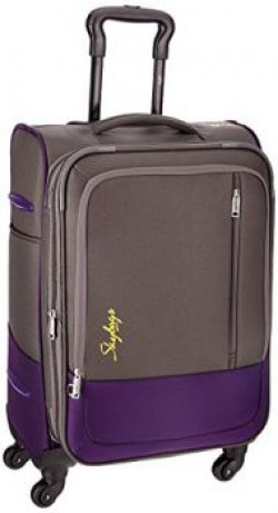 Skybags Romeo Polyester 58 cms Grey Softsided Suitcase (STROMW58GRY)