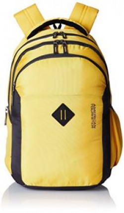 American Tourister 27 Lts Comet Yellow Laptop Backpack (Comet 01_8901836135299)