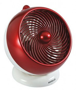 Havells I-Cool 175 mm Personal Fan (White/Maroon)