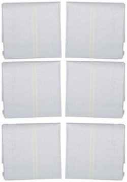 Krystle Men's Cotton Handkerchief (Pack of 6)