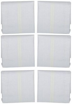 Krystle Men's Cotton Handkerchief (Pack of 6)