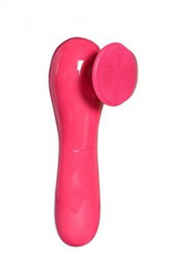 JSB HF101 Compact Facial Massager with Silicon Brush (Pink)