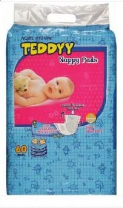 Teddyy Nappy Pads (60 Count)