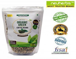 Neuherbs 100% Natural Organic Green Coffee beans (Decaffeinated & Unroasted Arabica)- 200g+25g free