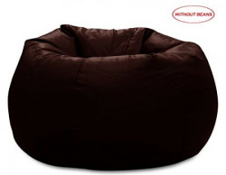 Story@Home XL Bean Chair without Beans (Chocolate Brown)