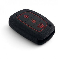 Keyzone SLHY229 Silicone Key Cover fit for Cars (Black)