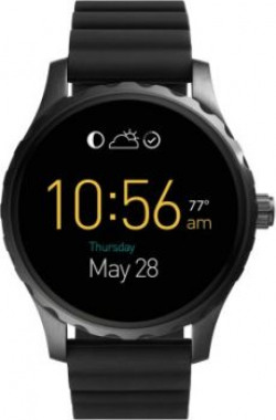 Fossil Marshall (For Men) Black Smartwatch