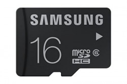 Samsung MB-MA16D MicroSDHC 16GB Class 6 Memory Card (Black)