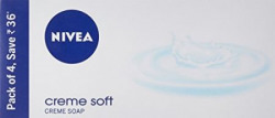 Nivea Creme Soap Normal to Dry Skin ,125gm (Pack of 4)