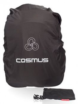 Cosmus Black Rain & Dust Cover With Pouch For 50 Ltrs Laptop Bags And Backpacks