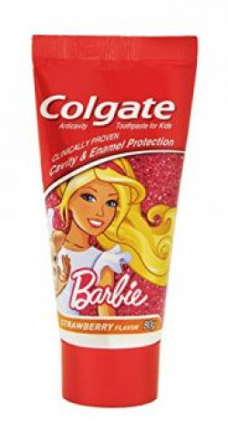 Colgate Toothpaste Kids Barbie Strawberry Flavor - 80 g (Children)