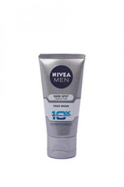 Nivea Men Dark Spot Reduction Face Wash (10X whitening), 100gm