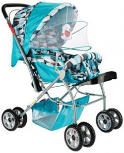 Tiffy & Toffee Baby Stroller Pram Maxtrem (Sky Blue)