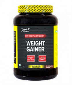 Healthvit Fitness Weight Gainer, Chocolate Flavour (1KG)
