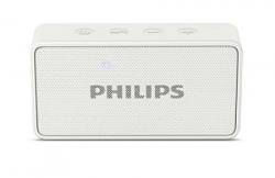 Philips BT64W Portable Bluetooth Speakers (White)