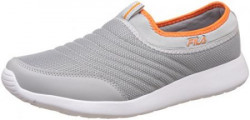 Fila Men's Smack Lite Grey and Orange Sneakers - 9 UK/India (43 EU)