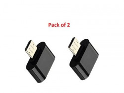 (2 Pcs Pack) Desire Click Micro USB On-The-Go OTG Adapter For Smartphones (Assorted Color)