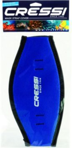 Cressi Strap Cover for Mask (Blue)