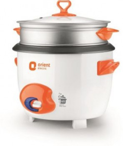 Orient RC1805D Electric Rice Cooker with Steaming Feature