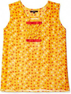Madame Women's Button Down Shirt (M1418712_Orange_XX-Large)