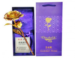 Chocholik 24K Gold Rose 10 Inches With Gift Box