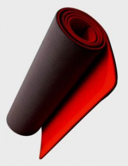 Aerolite Double Colour Red, Grey 8.5 mm Yoga Mat