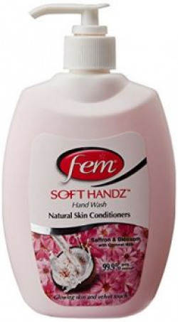 Dabur New Fem Soft Handz Handwash - 250 ml (Saffron and Blossom)