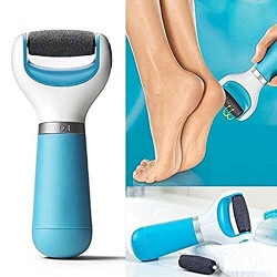 Smooth Pedi Perfect Pedicure Electronic Foot File Blue Without USB