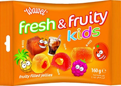 Wawel Fresh and Fruity Kids Jelly, 160g