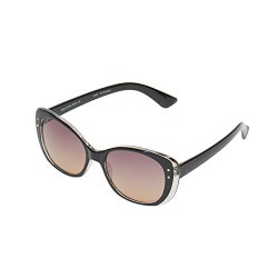 Vast UV Protection Cat Eye Womens Sunglasses (9919C2Grey|53|Grey Lens )