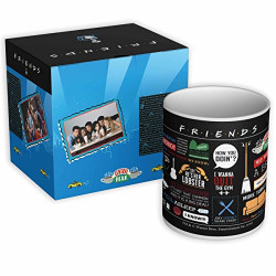Mc Sid Razz Official   Friends Tv Series   Infographic - Mug licensed by Warner Bros, USA