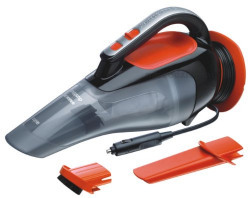 Black & Decker ADV1210 Dustbuster Automatic Car Vacuum Cleaner (Black and Orange)