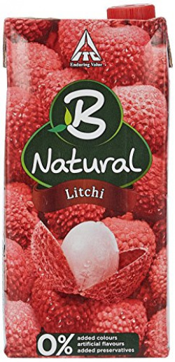 B Natural Juice - Litchi,1 L Carton