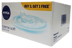 Nivea Creme Care Soap,300g (Buy 3 Get 1 Free)