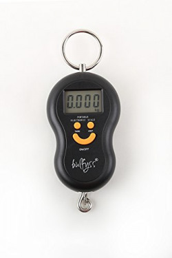 Bulfyss Electronic Hanging Pocket Scale - 50 Kg with Temperature Display (Color May Vary)