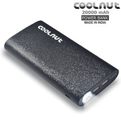 COOLNUT 20000mAH Power Bank Best Price Dual USB Output (NEW)