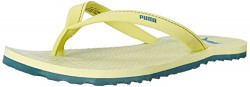 Puma Women's Ribbons Idp Limelight and Deep Teal Flip-Flops and House Slippers - 6 UK/India (39 EU)