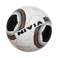 Nivia Football (Black and White)