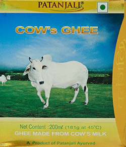 Patanjali Cow's Ghee, 200ml