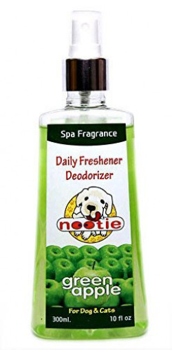 Nootie Daily Freshner Deodorizer(Green Apple), 300 ml