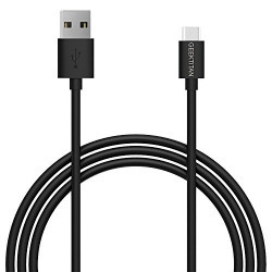 GeekTitan USB Type C Sync & Charging Cable Super Speed Enabled Data Charger Cable (3.3ft, Black)