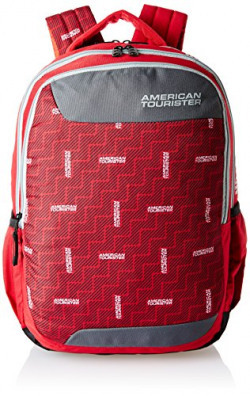 American Tourister 32 Ltrs Red Casual Backpack (AMT CRUNK 2017 BKPK 03- RED)