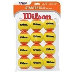 Wilson Starter Game Balls Low Compression - Pack of 12