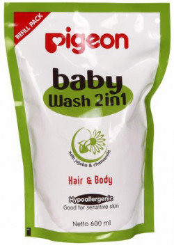 Pigeon Baby Wash 2IN1 600ML REFILL